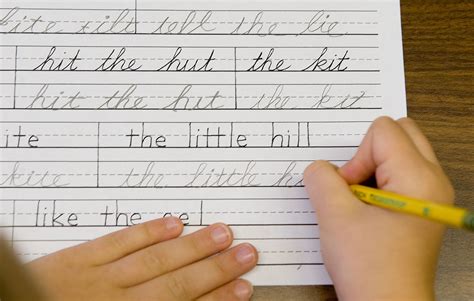 Can Learning Cursive Help Kids Read Better? Policymakers Think It’s ...