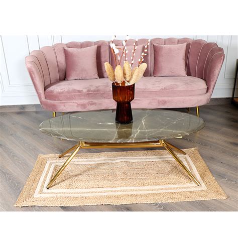 Rectangular Jute Rug with White Accents – Sashaaworld
