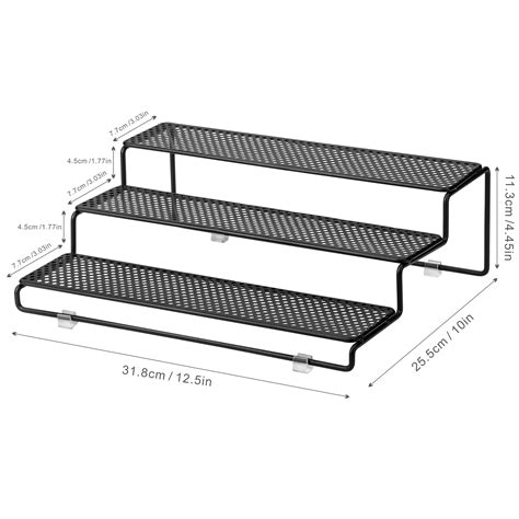 Buy Mimifly 3 Tier Spice Rack Organizer for Kitchen Cabinet/Bathroom ...