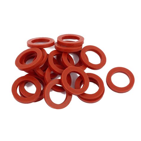 20pcs 24mm x 16mm x 3mm O-Ring Hose Gasket Silicone Washer for Water ...