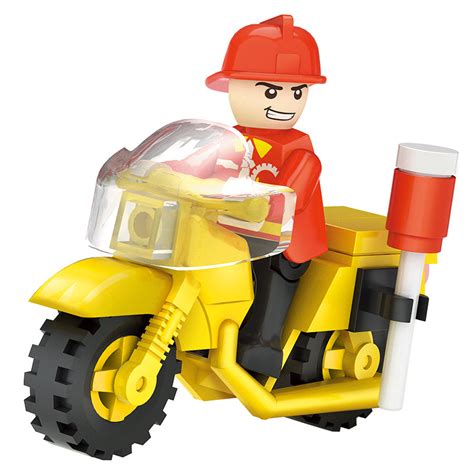 Cogo Model Building Block City Fire Station | 4146– KidsROAR
