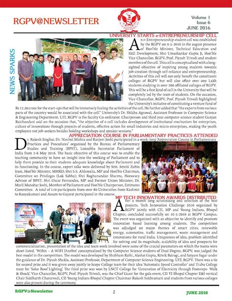 University's Newsletter