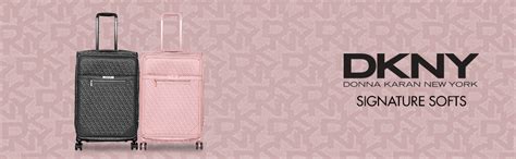 Buy DKNY SIGNATURE SOFTS Range Black Color Soft Medium Luggage at Amazon.in