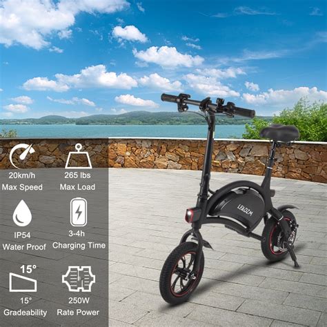 Buy PEXMOR Folding Electric Bike for Adults 12 Inch 250W, Foldable ...
