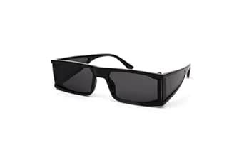 Buy Futuristic Cyberpunk Rectangular Sunglasses | Slim Frame with ...