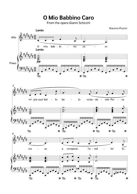 Meaning Of O Mio Babbino Caro In English at Loren Bona blog