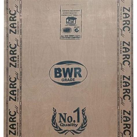 ZARC Neem Okuma BWP Grade 8 ft x 4 ft Plywood - 18 mm (10 Years Warranty)