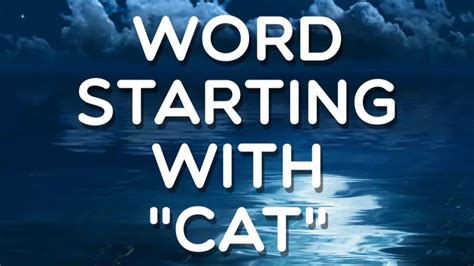 Level 1139, Words starting with "Cat", Word Crush Answers, FullHD 60 ...