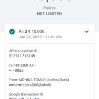 NIIT — Banking Training fraud