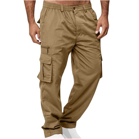 Hipattires Pants for Men Cargo Big and Tall Casual Mens Pants With ...