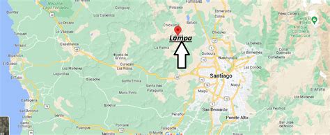 ¿Dónde está Lampa Chile? Dónde queda Lampa - ¿Dónde está la ciudad?