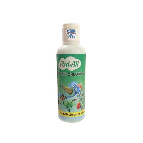 Rid All Fishes Med and Supplements Anti Chlorine 100ml Online In India