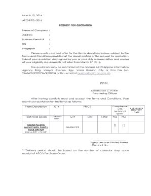 Fillable Online apo gov Procurement of Clear Plastic Jacket with Punch ...