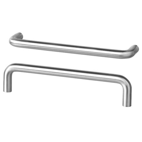 BAGGANÄS handle, stainless steel, 143 mm (55/8") - IKEA