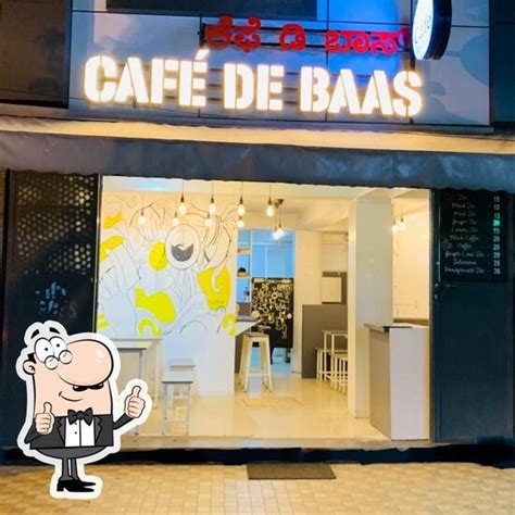 Menu at Cafe De Baas, Bengaluru