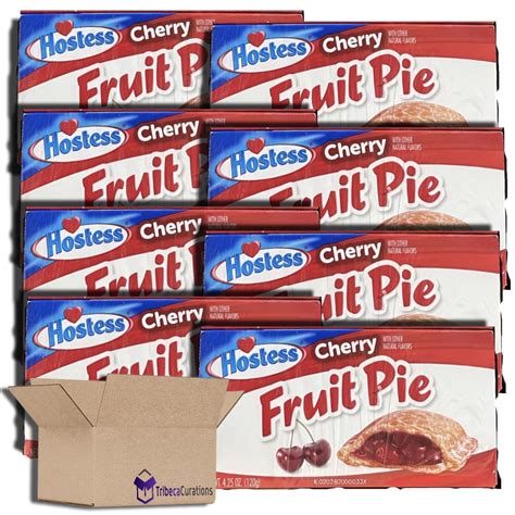 Tribeca Curations, Hostess Cherry Fruit Pies, 4.5 Ounce, 8 Count ...