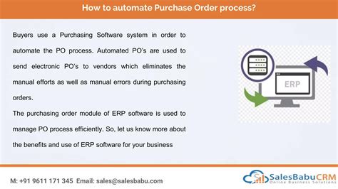 What is Purchase Order? Definition, Meaning, Creation and Presentation ...