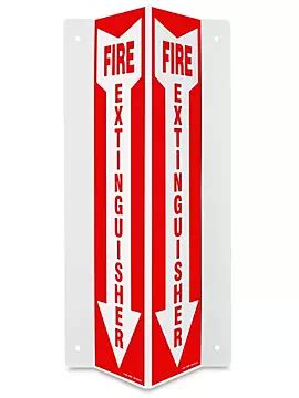ULINE Search Results: Fire Extinguisher Signs