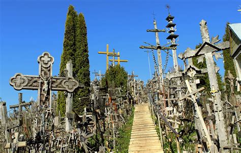 Wallpaper Lithuania, Hill of Crosses, Ec.europa.eu for mobile and ...