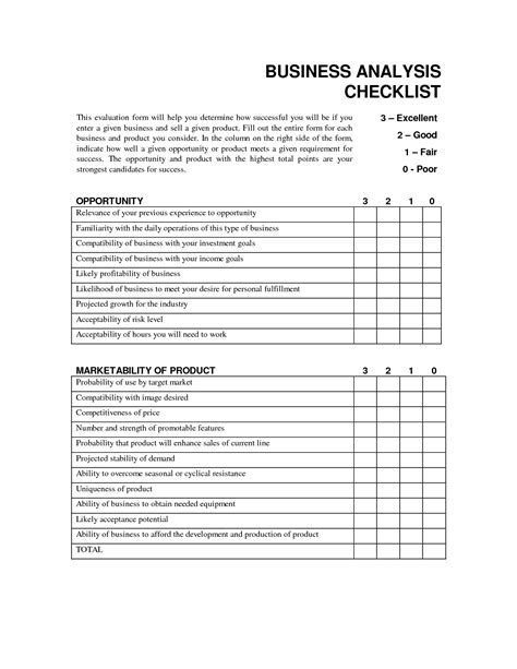 Image result for Business Process Checklist Template