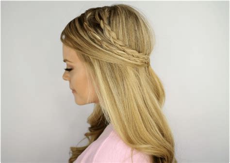 Boho Side Braid Tutorial 的图像结果