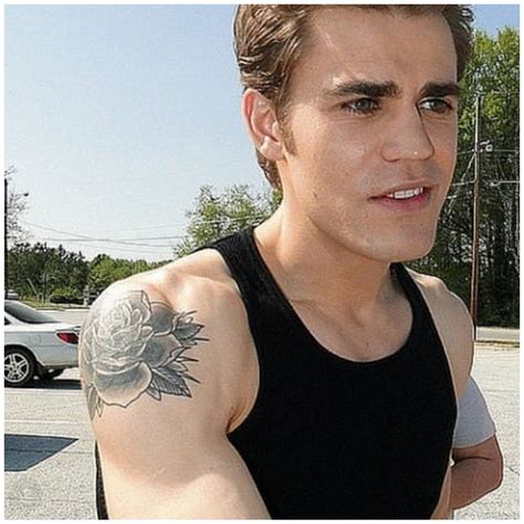 Paul wesley | Paul wesley, Paul wesley tattoo, Vampire diaries stefan