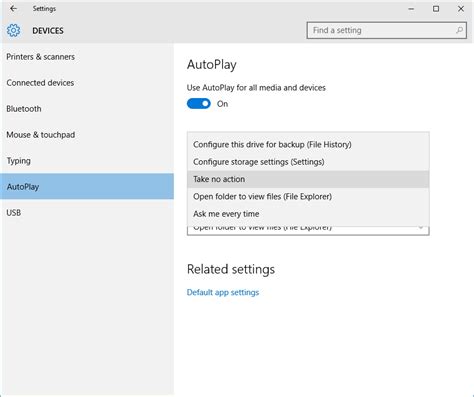 Image result for AutoPlay Settings