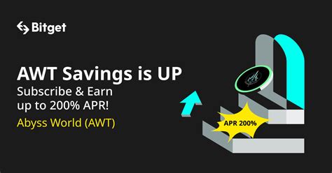 Abyss World (AWT) Savings is UP, Subscribe & Earn up to 200% APR ...
