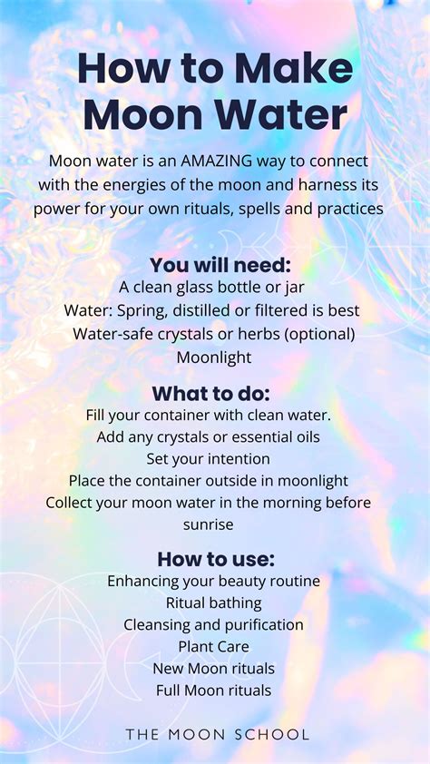 Moon Water Everything You Need To Know About Moon Water