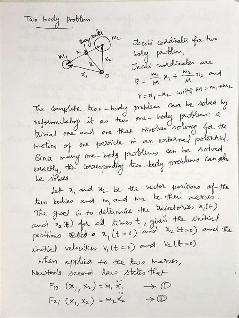 Two Body Problem | PDF