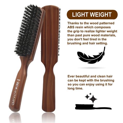 VESS Soft Bristle Hair Brush for Gentle and Glossy Hair India | Ubuy