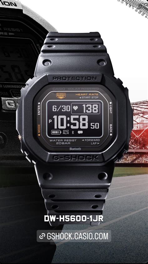 The New and updated G-SHOCK Square with MIP display HR sensor Bluetooth ...