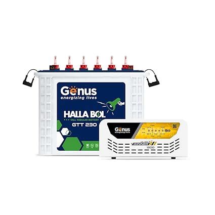 Genus Inverter with Battery Combo (Inverter: Winner 1200 / Pure Sine ...
