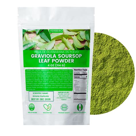 Yerbero - Whole Premium Dried Graviola Soursop India | Ubuy