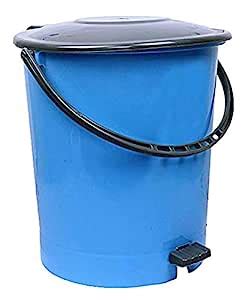 Kuber Industries Plastic Dustbin Garbage Bin with Handle, 10 Liters ...