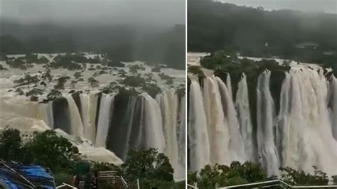 This is not Niagara Falls but Karnataka’s Jog Falls in viral video ...