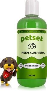 Elegant Lifestyle Petset Neem AloeVera Pet Shampoo Hair Rejuvenation pH ...
