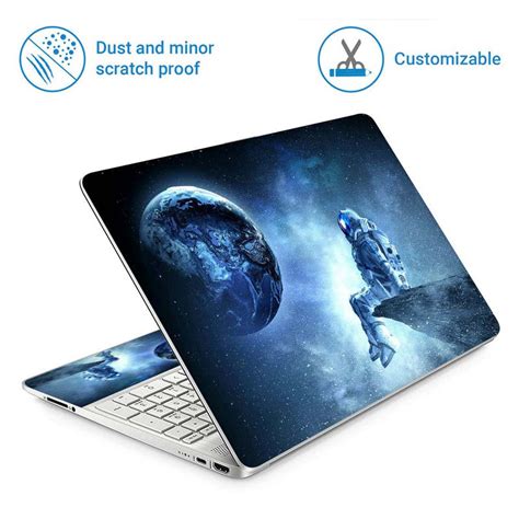 Full Panel Laptop Skin - Astronaut Outer Space Stars – SkinsLegend