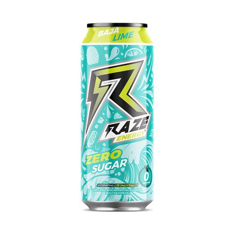Buy RAZE Zero Sugar Energy Drink, 300mg Caffeine, Zero Calories, Sugar ...