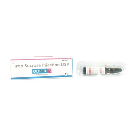 iron sucrose Injection (Liquid) Pharminox Laboratories