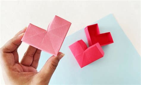Image result for Origami Heart Box Tutorial