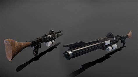 Star Wars DC-15A Blaster Rifle 3D Model by Thomas_125