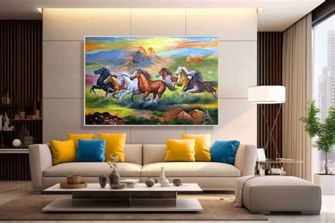 seven horses painting