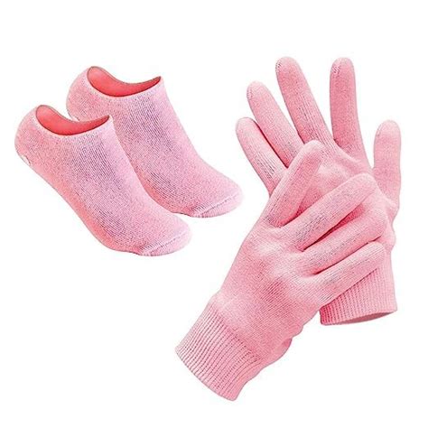 Florisca Spa Gel Socks and Gloves Set Moisturizing Silicon Gel Combo ...