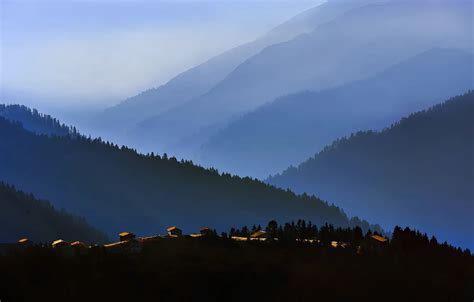 Wallpaper mountains, hut, mountains, huts for mobile and desktop ...