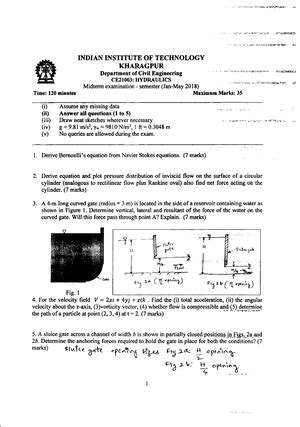 Exp 4 Venturimeter - This is a tutorial based on the course. Hydraulics ...
