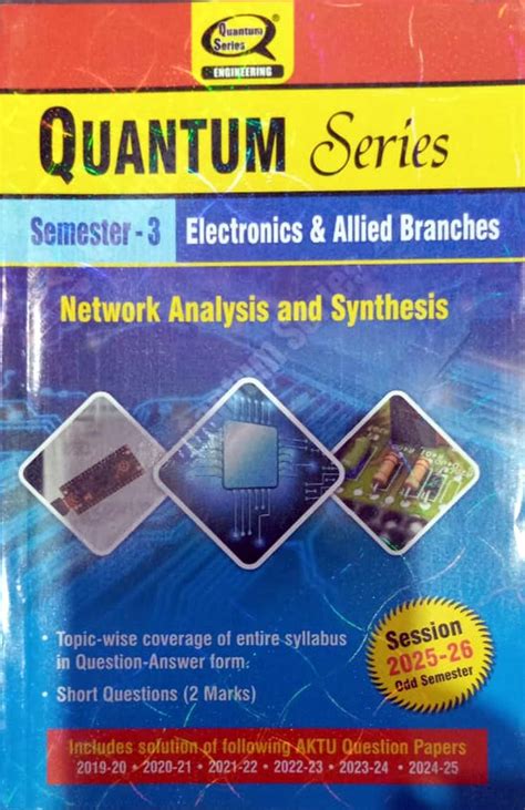 Quantum Series Network Analysis and Synthesis 2026 BEC303 AKTU B.Tech ...