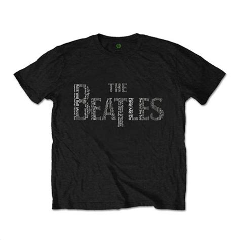 Beatles Songs Drop T Logo T-shirt - The Beatles