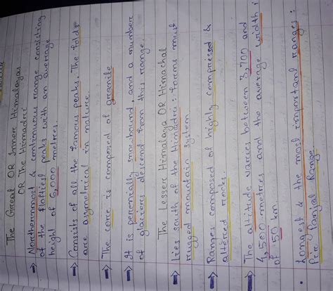 Short note on Himalayas range - Brainly.in