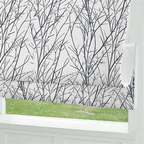 Buy Roman Shades Window Shades, Tree Blackout Light Filtering Custom ...